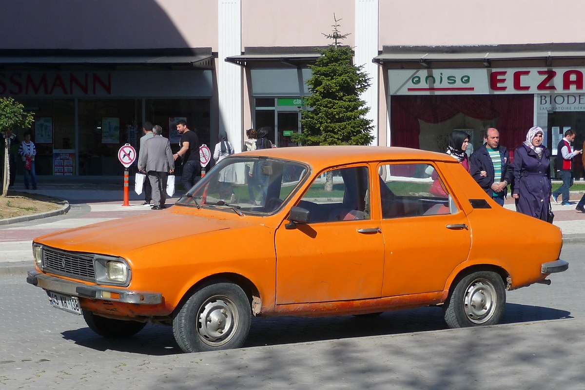 Ein Renault 12 in Inegöl, 3.4.2016