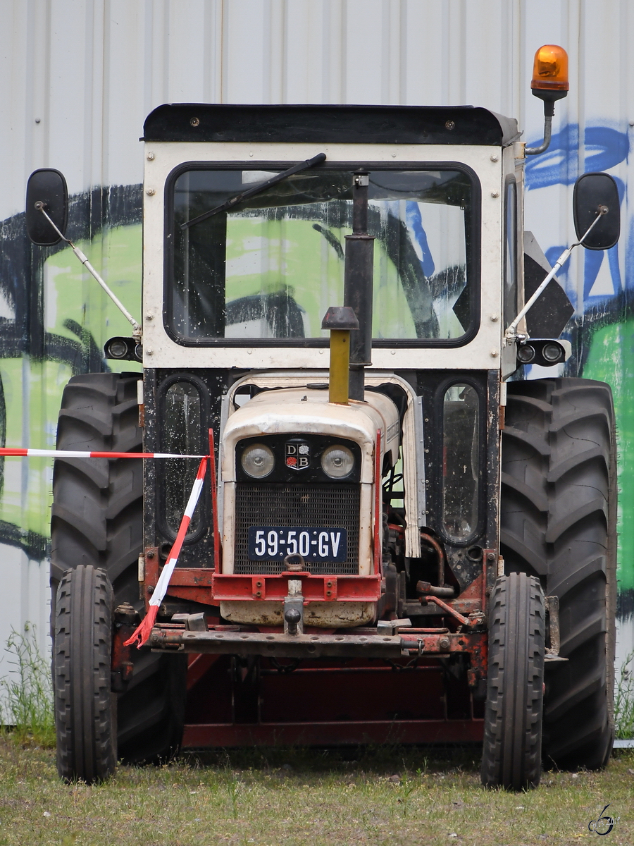 Ein Traktor des britischen Herstellers David Brown Ltd war Ende Mai 2019 in Venlo-Blerick zu sehen.