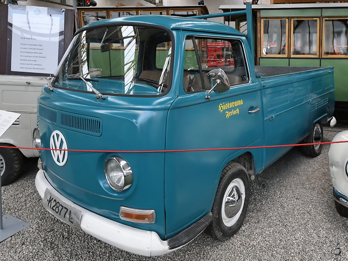 Ein VW Transporter im Historama Ferlach. (September 2019)