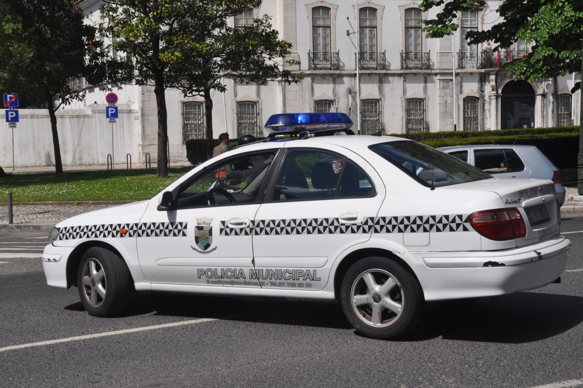 Fahrzeug der Policia Municipal (Lisboa/Portugal, 25.04.2014)