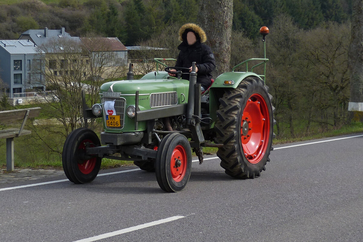 Fend Farmer 1,  war als Teilnehmer bei der Rundfahrt nahe Brachtenbach am Ostermontag dabei. 10.04.2023