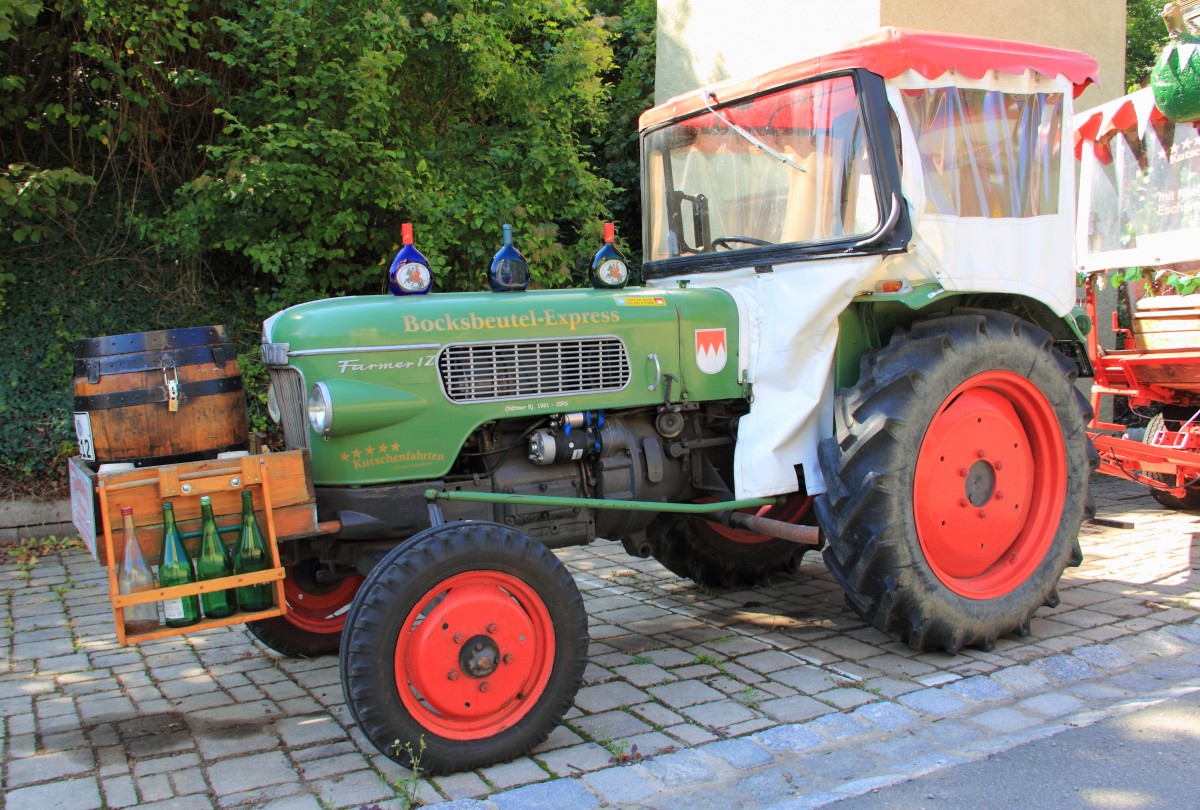 Fendt Farmer 1Z in Escherndorf am 12.09.2015.
