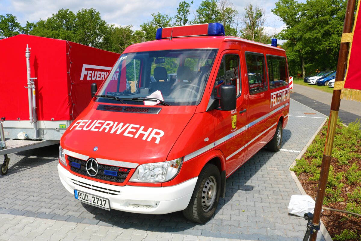 Feuerwehr Bad Schwalbach Mercedes Benz Sprinter MTW am 21.05.22 beim Tag der offenen Tür