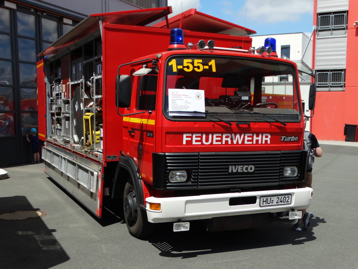 Feuerwehr Hanau Mitte IVECO GW-G (Florian Hanau 1-55-1) am 18.06.17 beim Tag der Offenen Tür