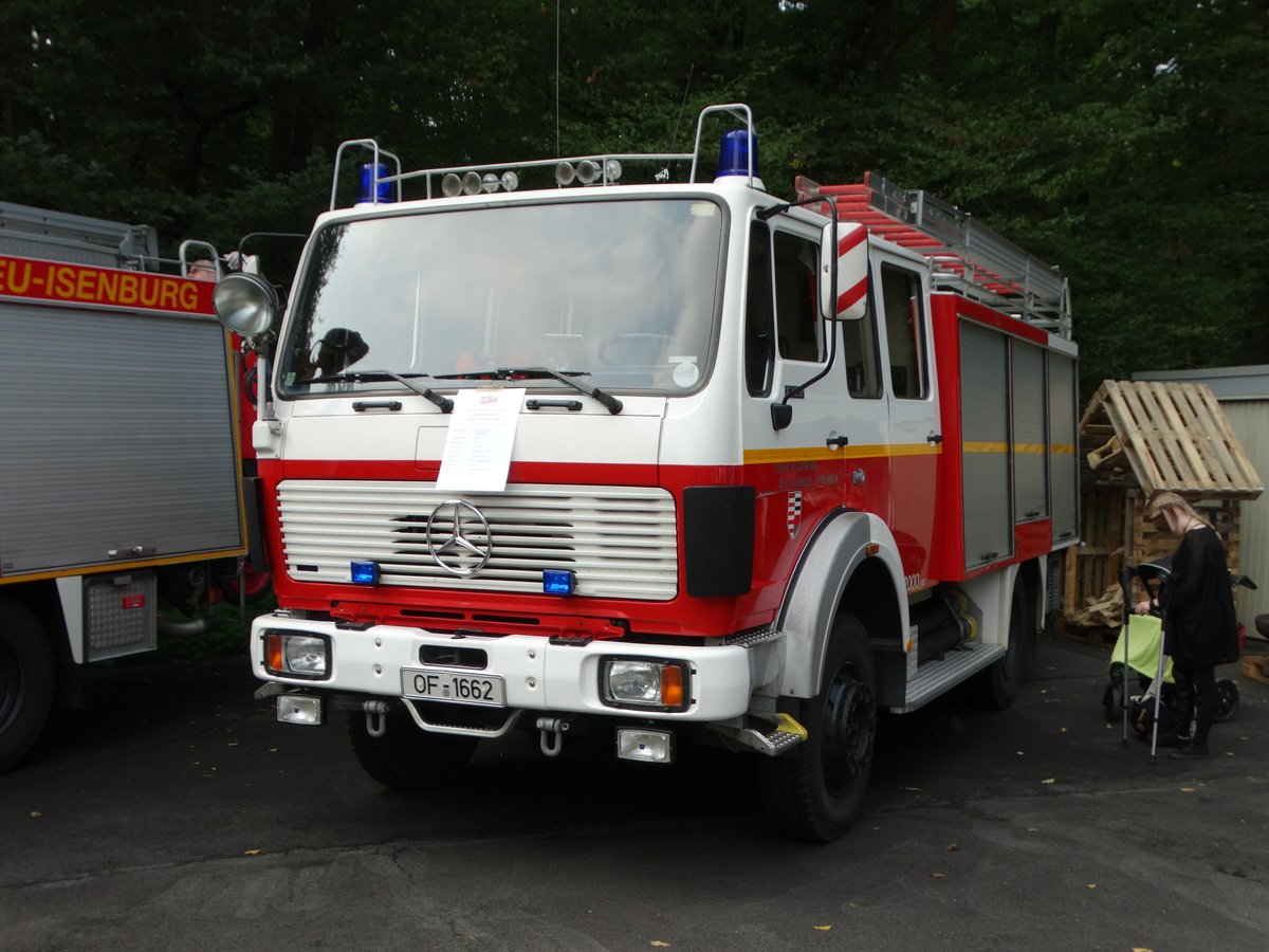 Feuerwehr Neu-Isenburg Zeppelinheim Mercedes Benz SW2000 am 27.08.17