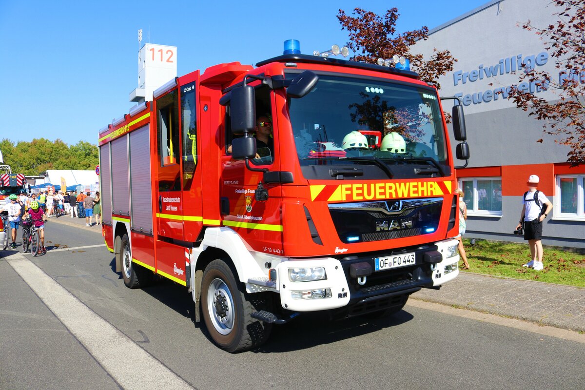 Feuerwehr Obertshausen MAN TGM LF20 KatS am 10.09.23 beim 150 Jährigen Jubiläum