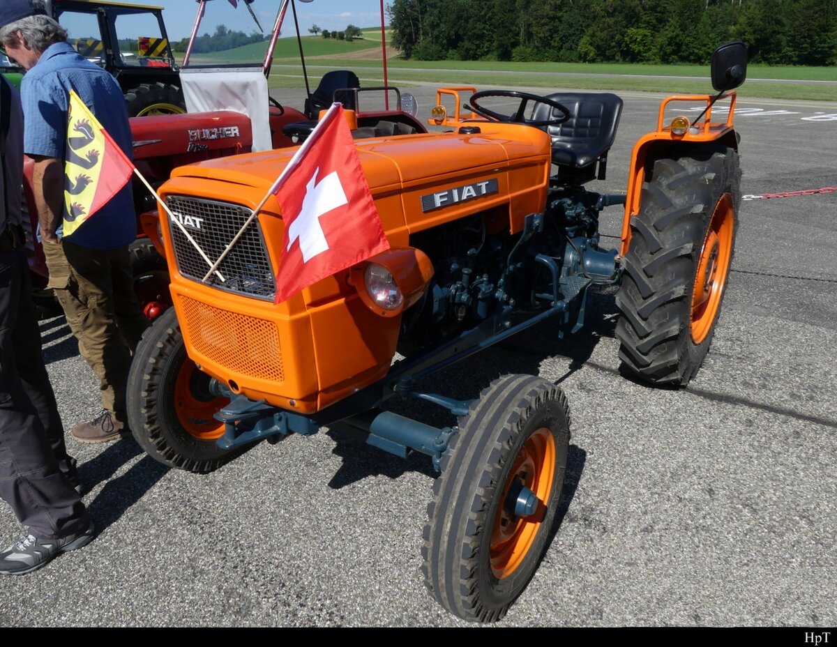 Fiat Traktor an einem Treff in Bleienbach am 31.07.2022