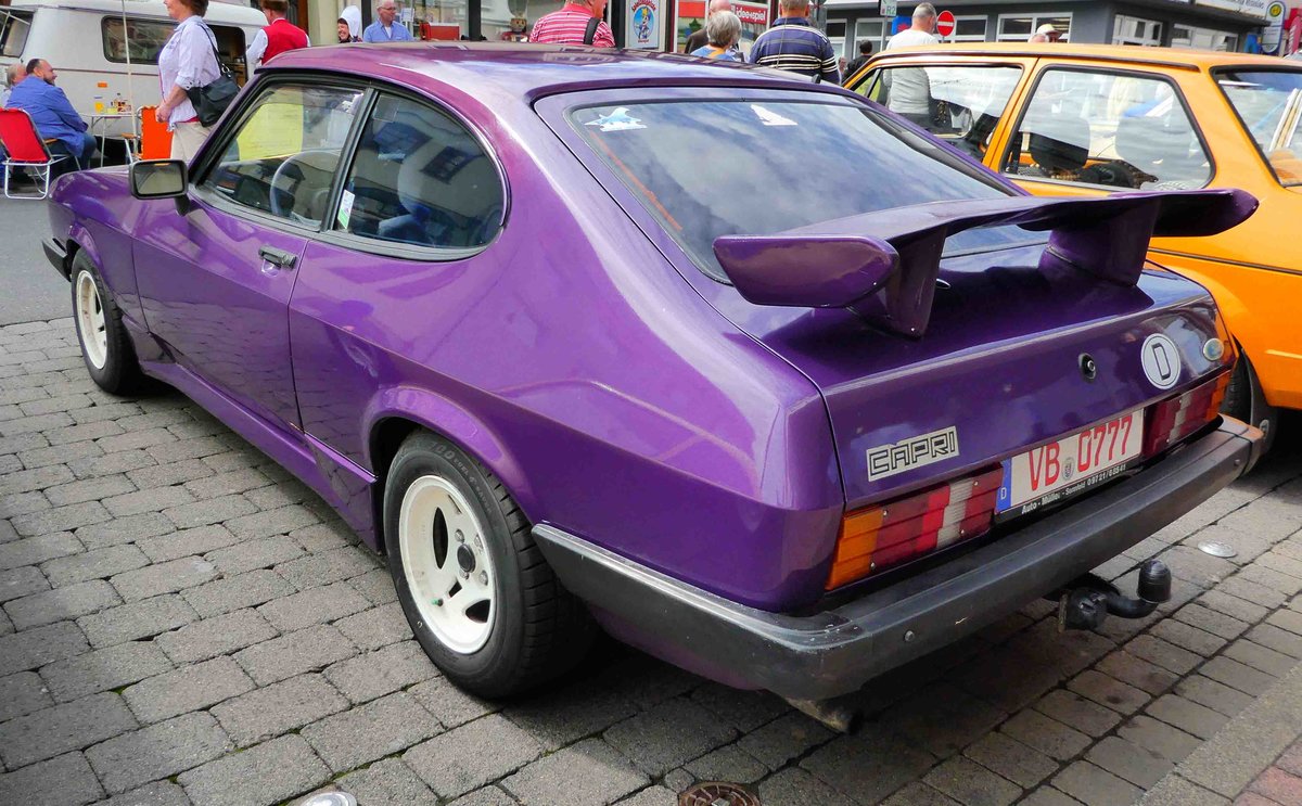 =Ford Capri III, Bj. 1983, ausgestellt in Lauterbach, 09-2018