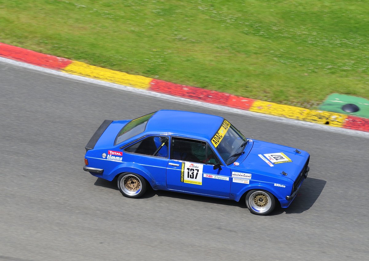 Ford Escort rs 2000, (Youngtimer Trophy B Rennen 2) Youngtimer Festival Spa 24.7.2016