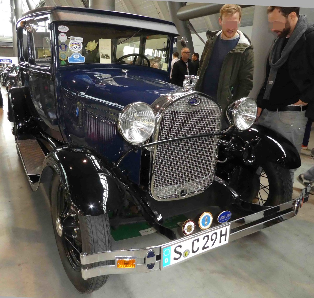 =Ford Sedan Tudor, Bj. 1929, sucht einen neuen Besitzer bei den Retro Classics in Stuttgart, 03-2019