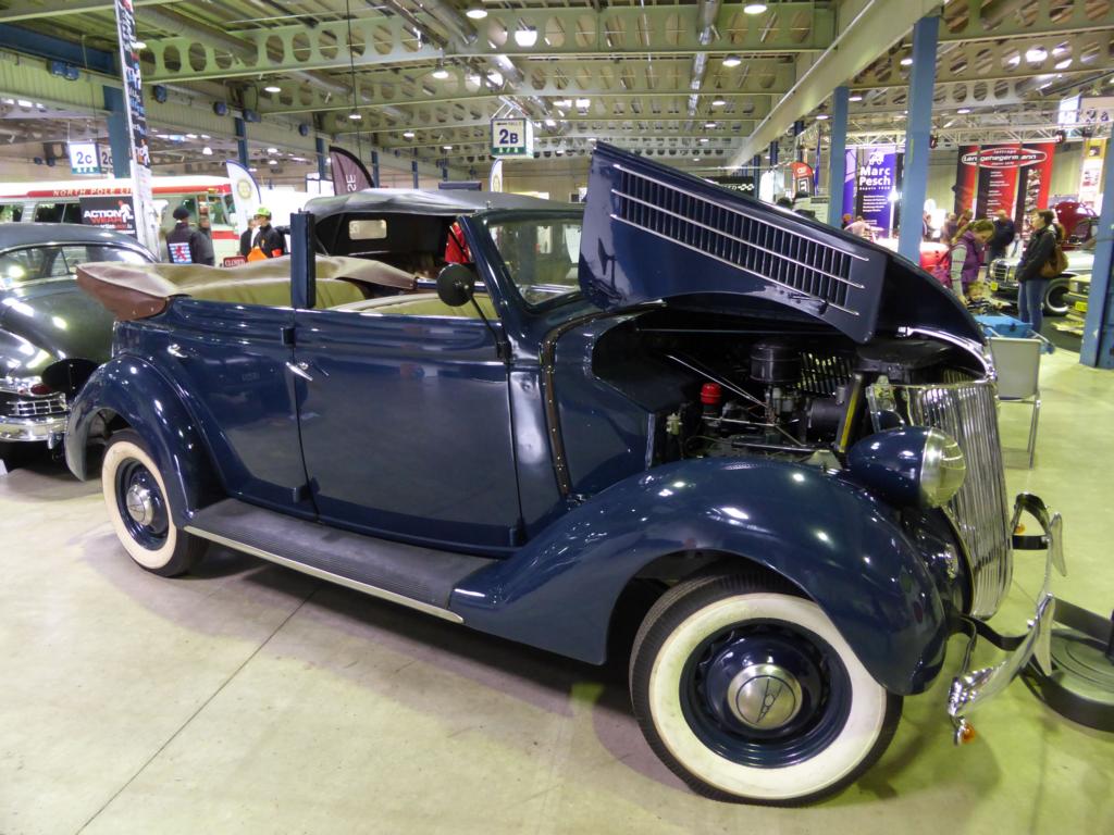 Ford V8 Club Cabriolet beim Autojumble in Luxemburg, 07.03.2015