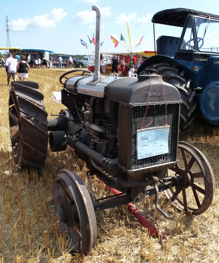 Fordson F, Baujahr 1924, 24PS, Traktorentreffen Reiningen/Elsa, Aug.2013