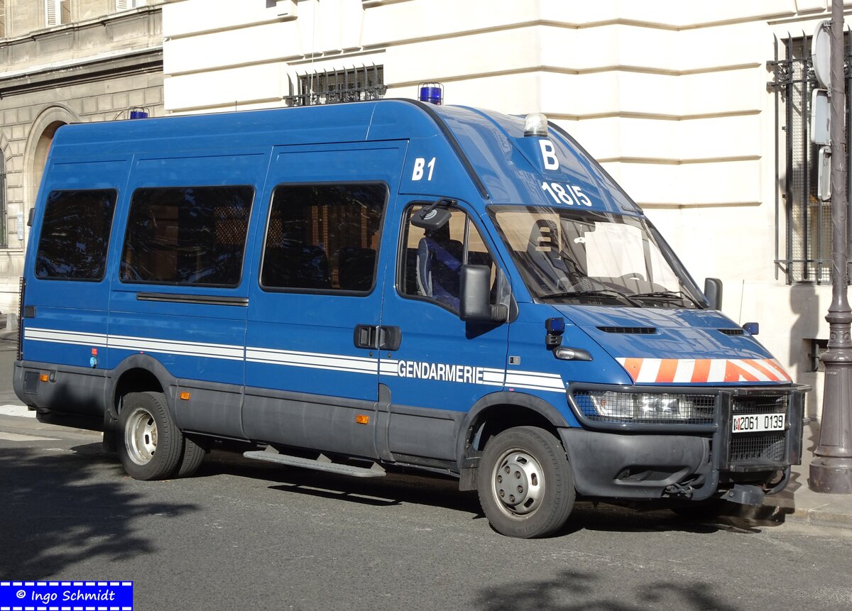 Gendarmerie Nationale | 2061 0139 | Iveco Daily | 31.10.2016 in Paris