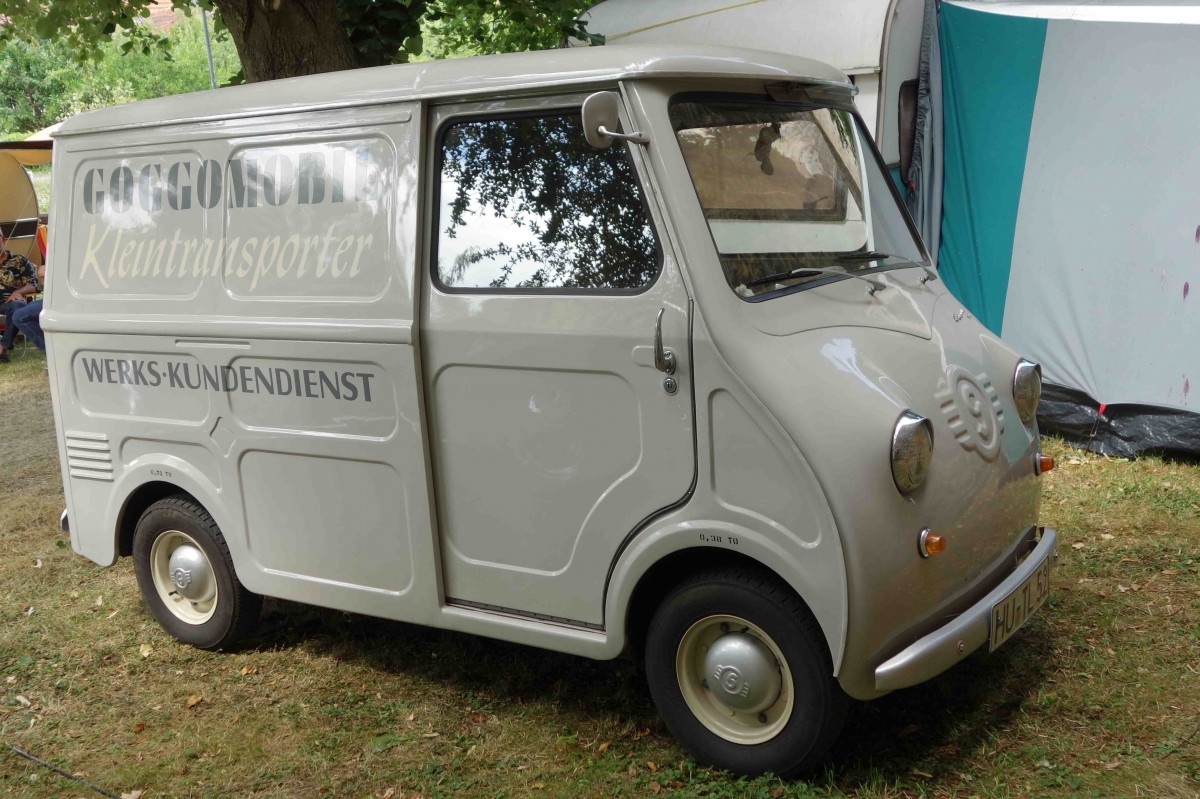 Goggomobil TL Kleintransporter, gesehen bei den Fladungen Classics im Juli 2014