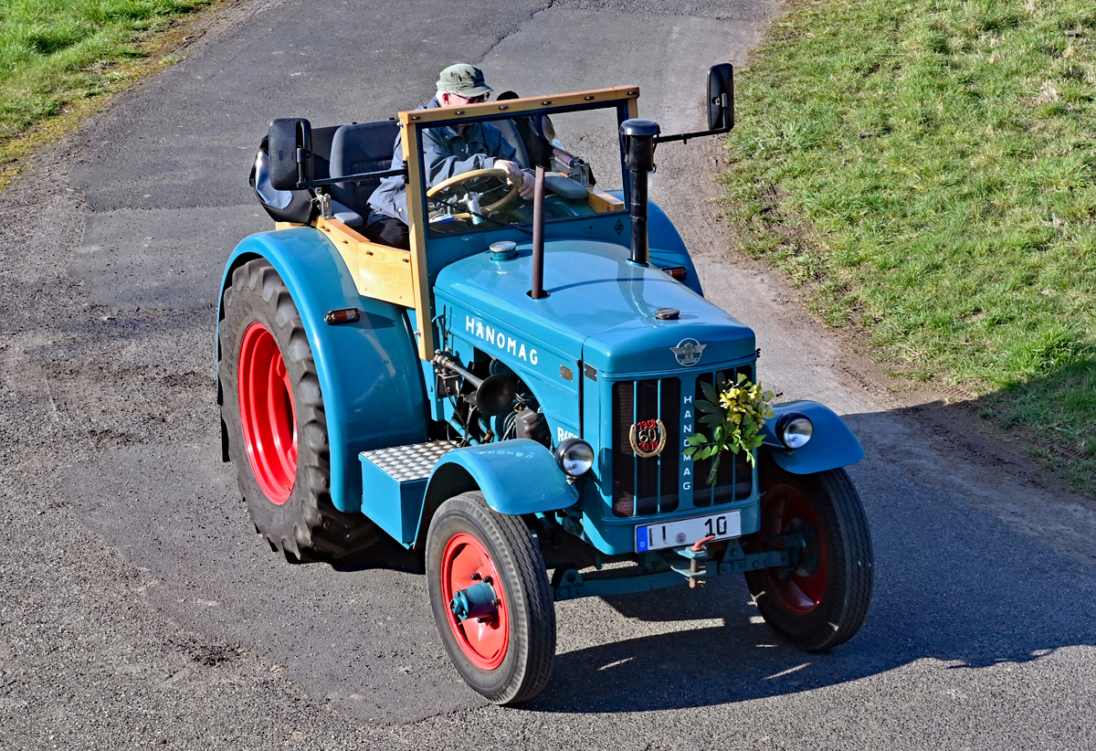 Hanomag Traktor R 450 bei Euskirchen - 24.03.2021