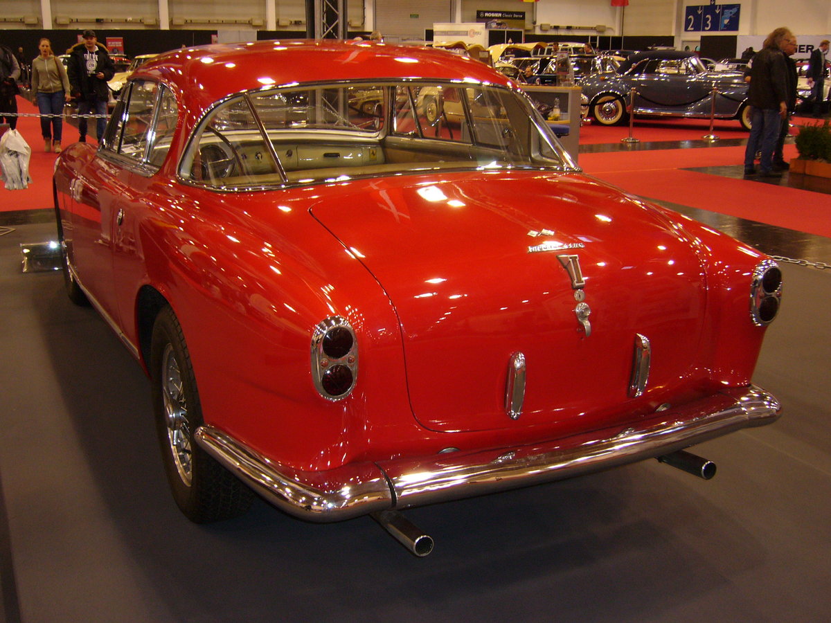 Heckansicht eines Ferrari 342 America Coupe. 1951 - 1953 Essen Motor Show am 30.11.2016.