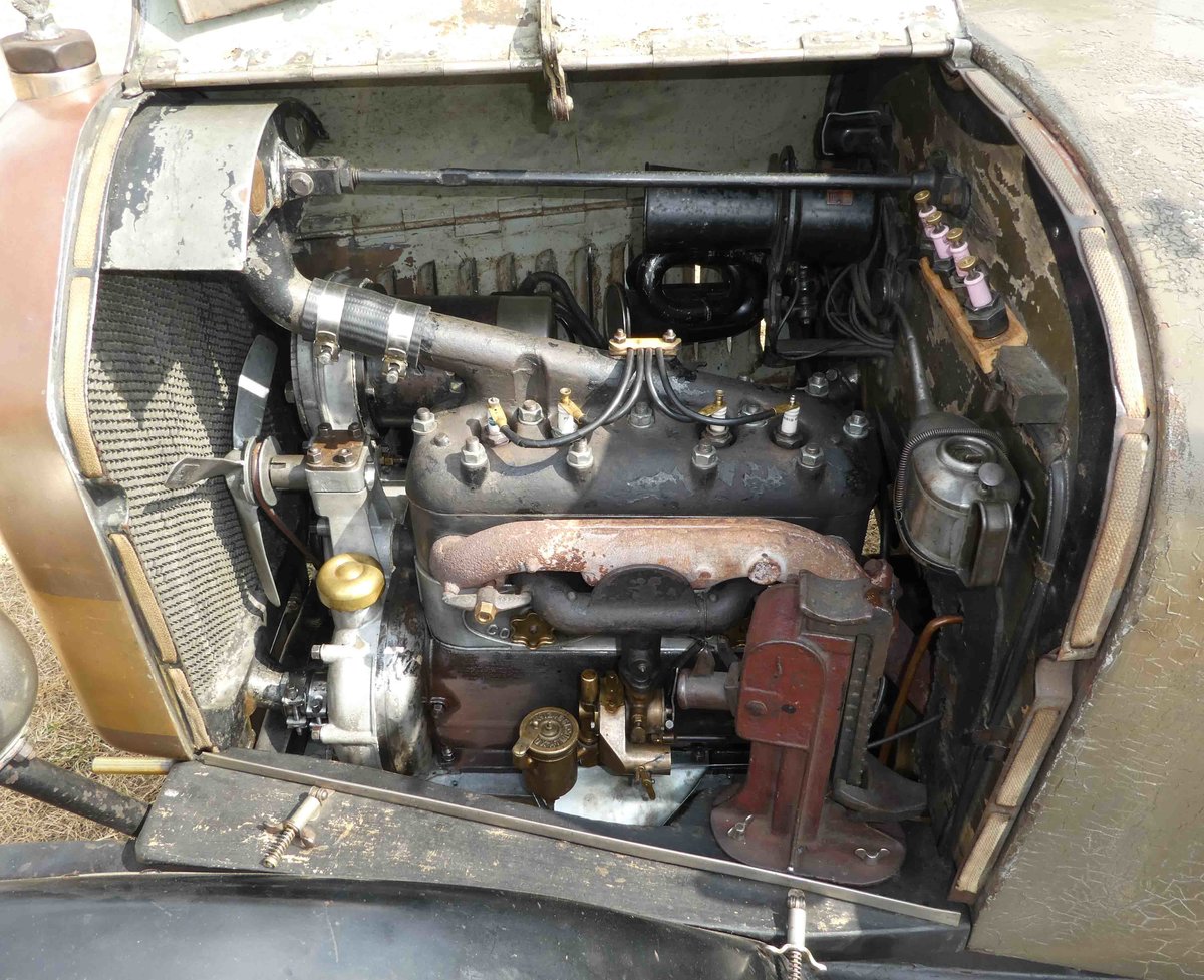 =Humbermotor vom 11.4, Bj. 1922, gesehen beim Oldtimertreffen in Ostheim, 07-2019