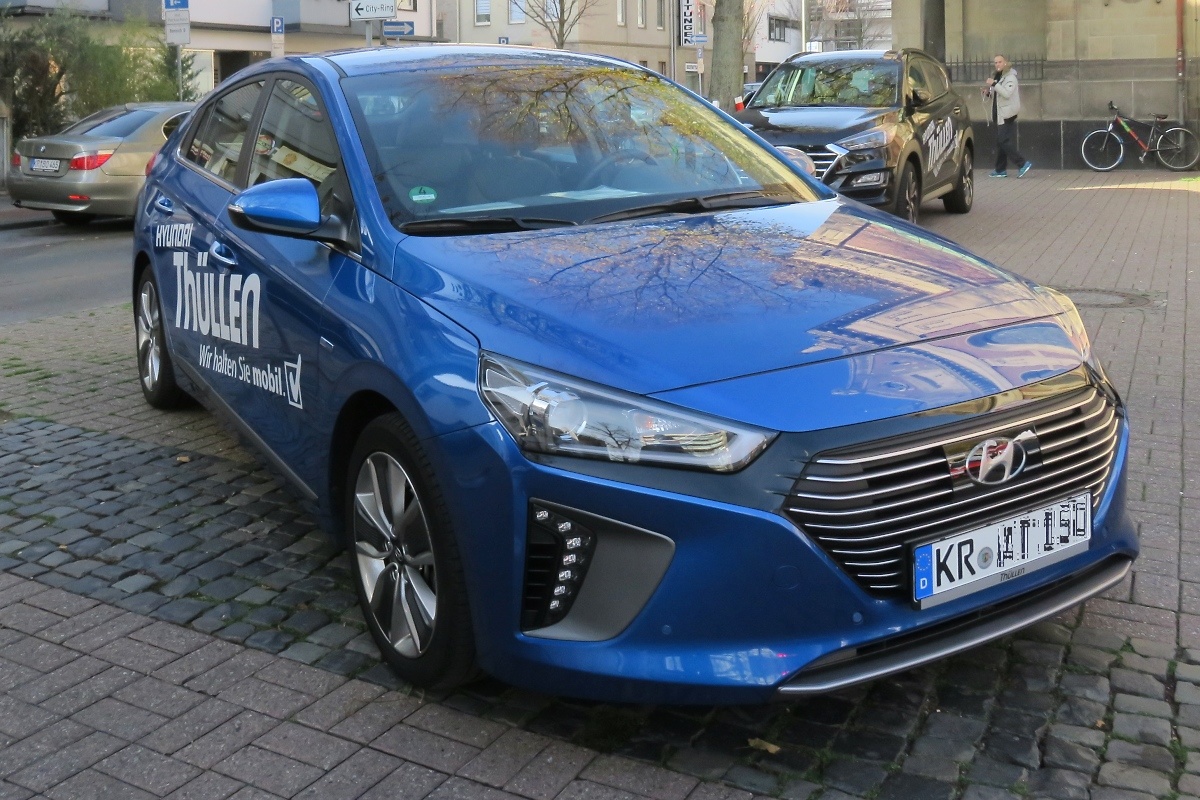 Hyundai Ioniq Hybrid, Krefeld, 3.11.18