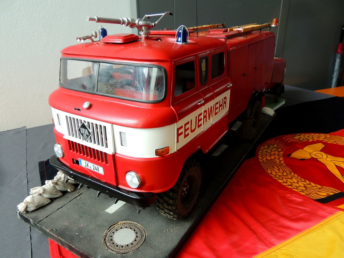 IFA als Feuerwehrmodell; anlässlich der Modellbau2023 in Ried i.I.; 231014