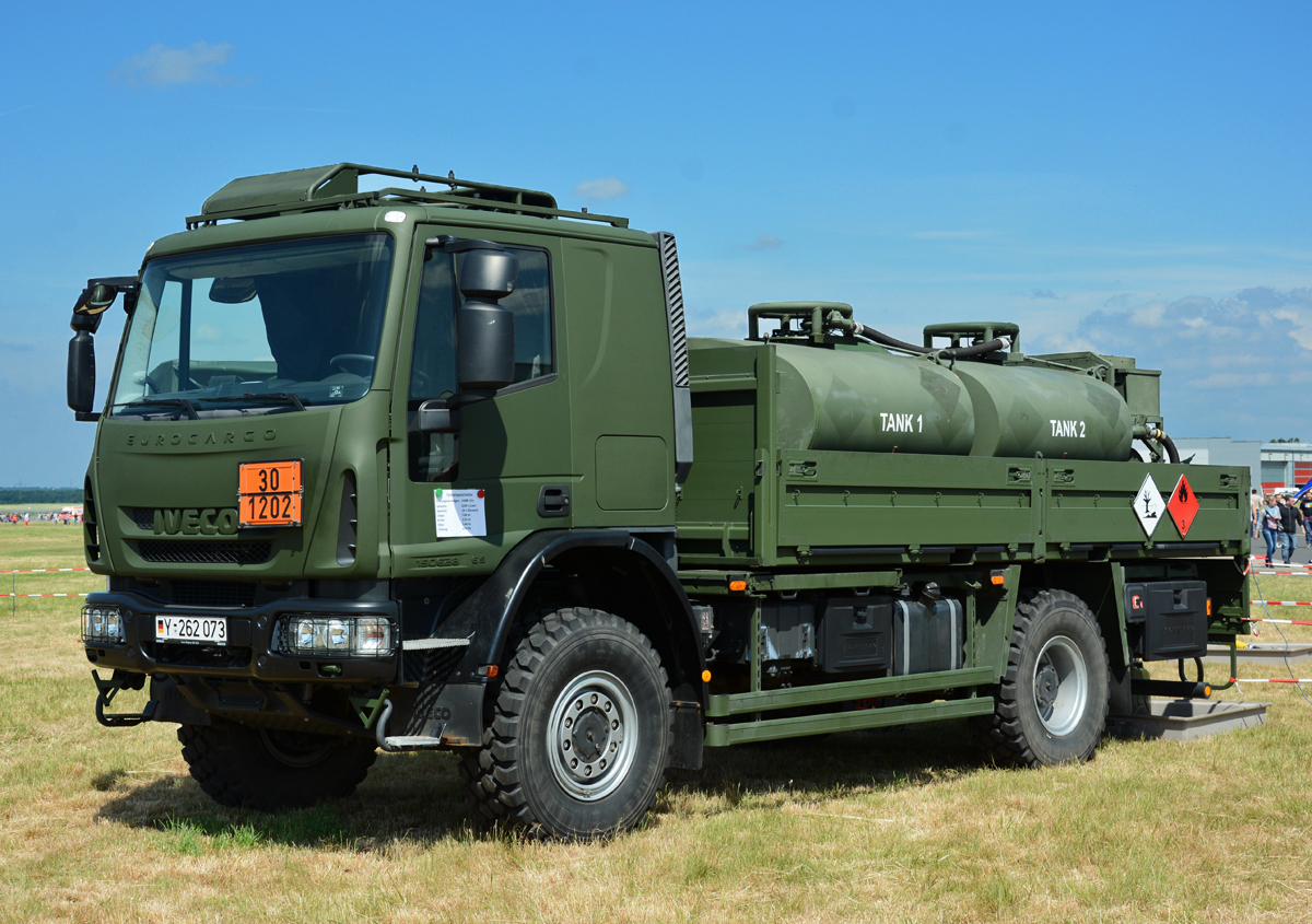 Iveco Eurocargo 150 628 ES, 4.500 ltr. Tankwagen der Bundeswehr in Nörvenich - 13.06.2015
