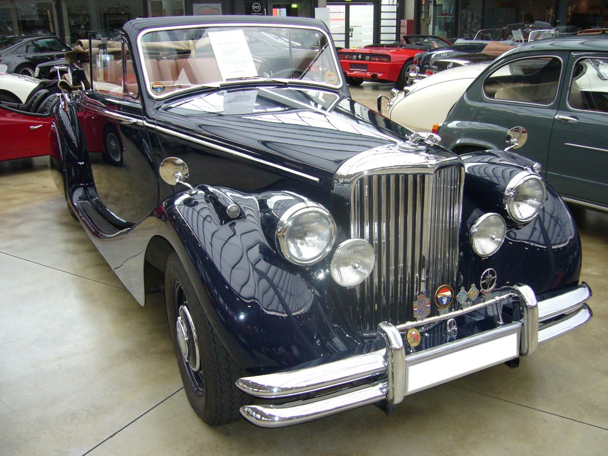 Jaguar Mark V 3.5 Litre Drophead Coupe. 1949 - 1951. Classic Remise Dsseldorf am 13.10.2013.