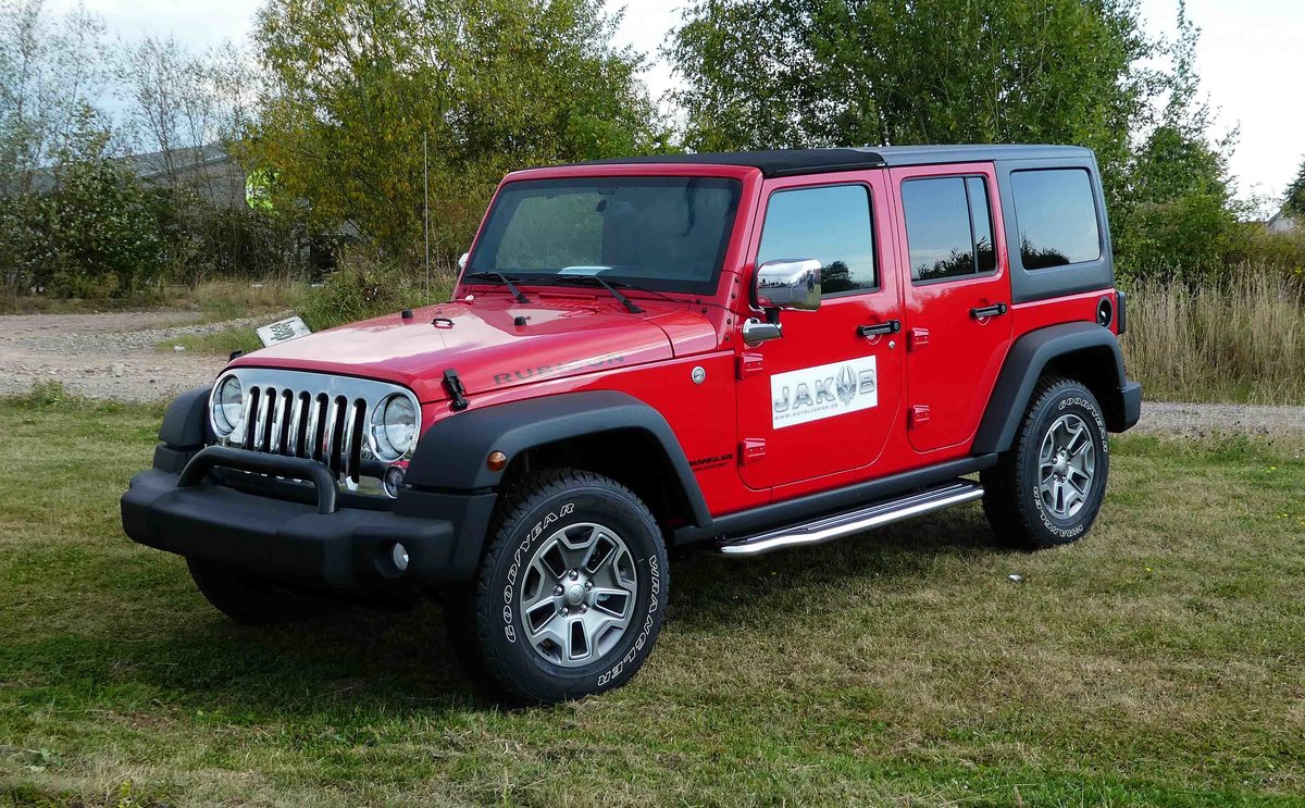 =Jeep Rubicon ausgestellt beim Fuldaer Autotag im August 2016