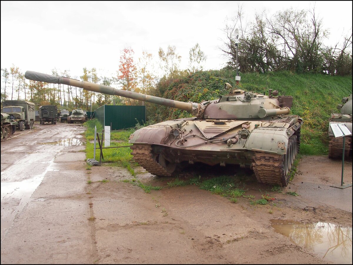 Kampfpanzer T-72 im Military Museum Rokycany am 16.10. 2022.
