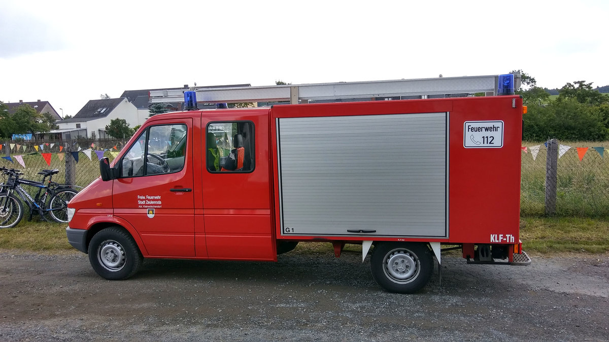 KLF-Th der Freiwillige Feuerwehr Kleinwolschendorf in Zeulenroda. Foto 10.6.17