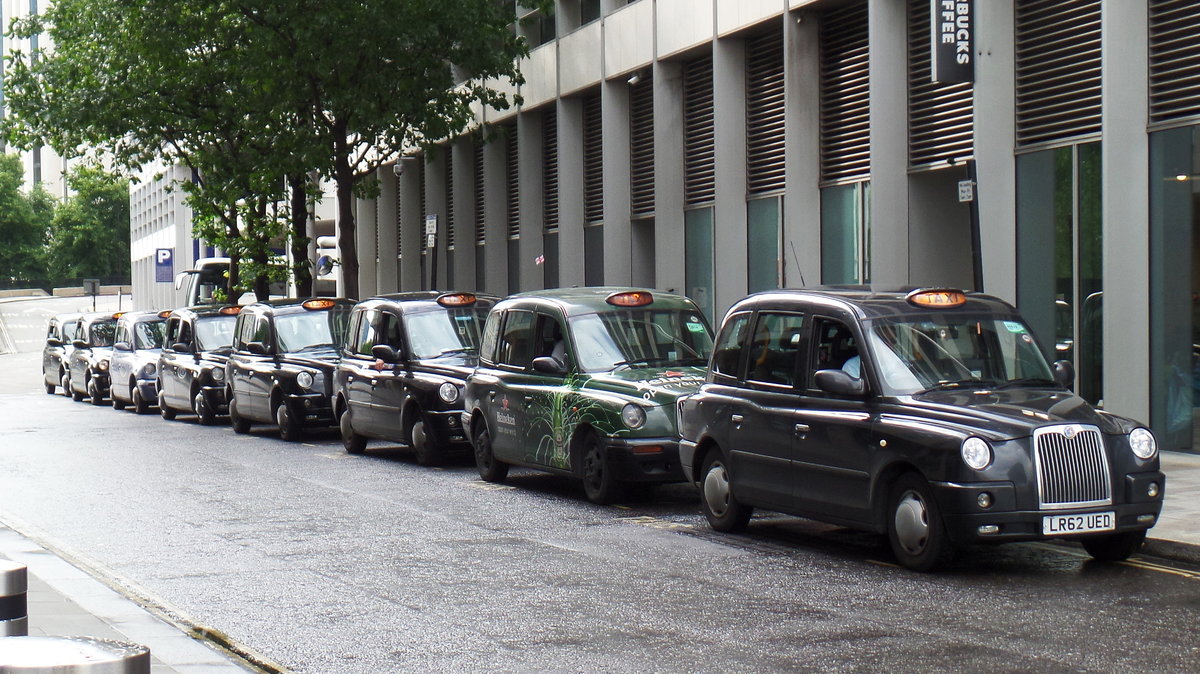 London Taxis am 14.6.2016 in London /