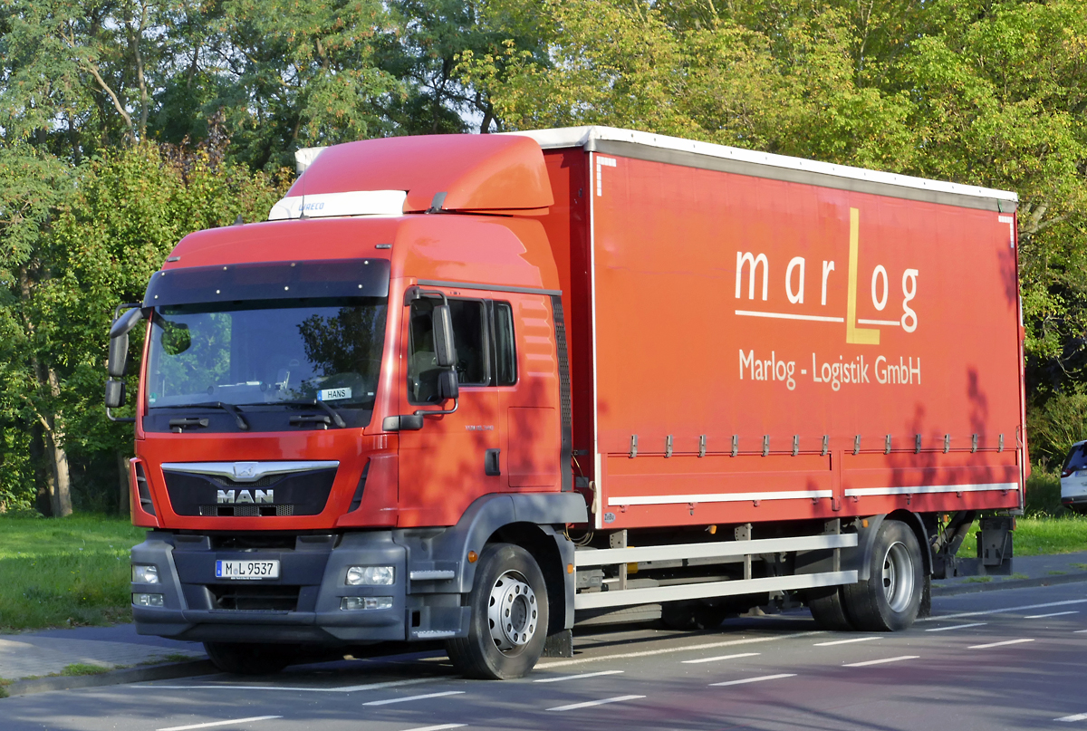 MAN TGN 18.340  Marlog-Logistik  in Euskirchen - 23.09.2017