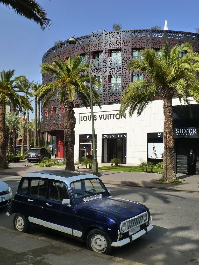 Marokko, Marrakesch, Hivernage Viertel, Renault R4, 24.12.2014