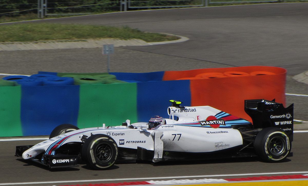 Martini Williams F-1 Rennwagen, Saison 2014. Foto: Hungaroring am 25.07.2014