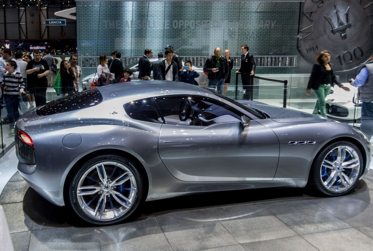 Maserati Alfieri concept, aufgenommen auf dem Autosalon Genf 2014