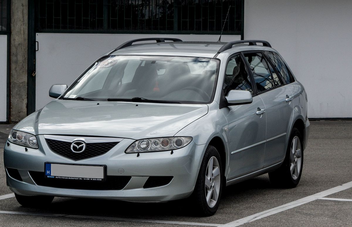 Mazda 6 kombi, die erste Generation, gesehen am 06.09.2015