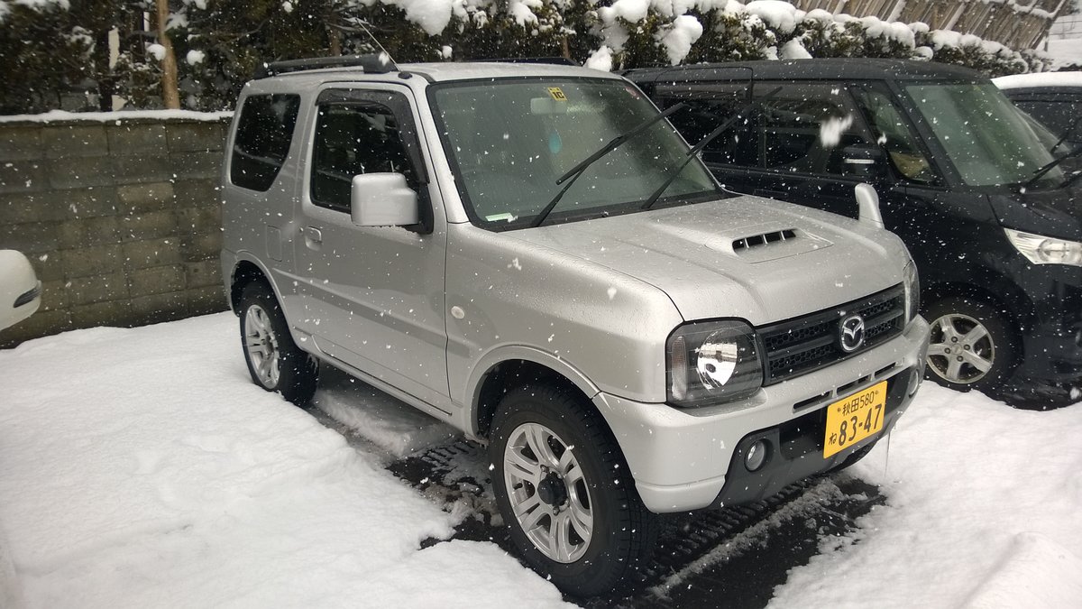 Mazda AZ-Offroad in Yokote, Japan (Februar 2016)