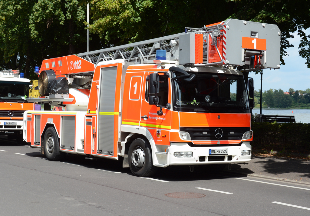 MB Atego DLK 23/12 der Feuerwehr Bonn - 07.08.2014