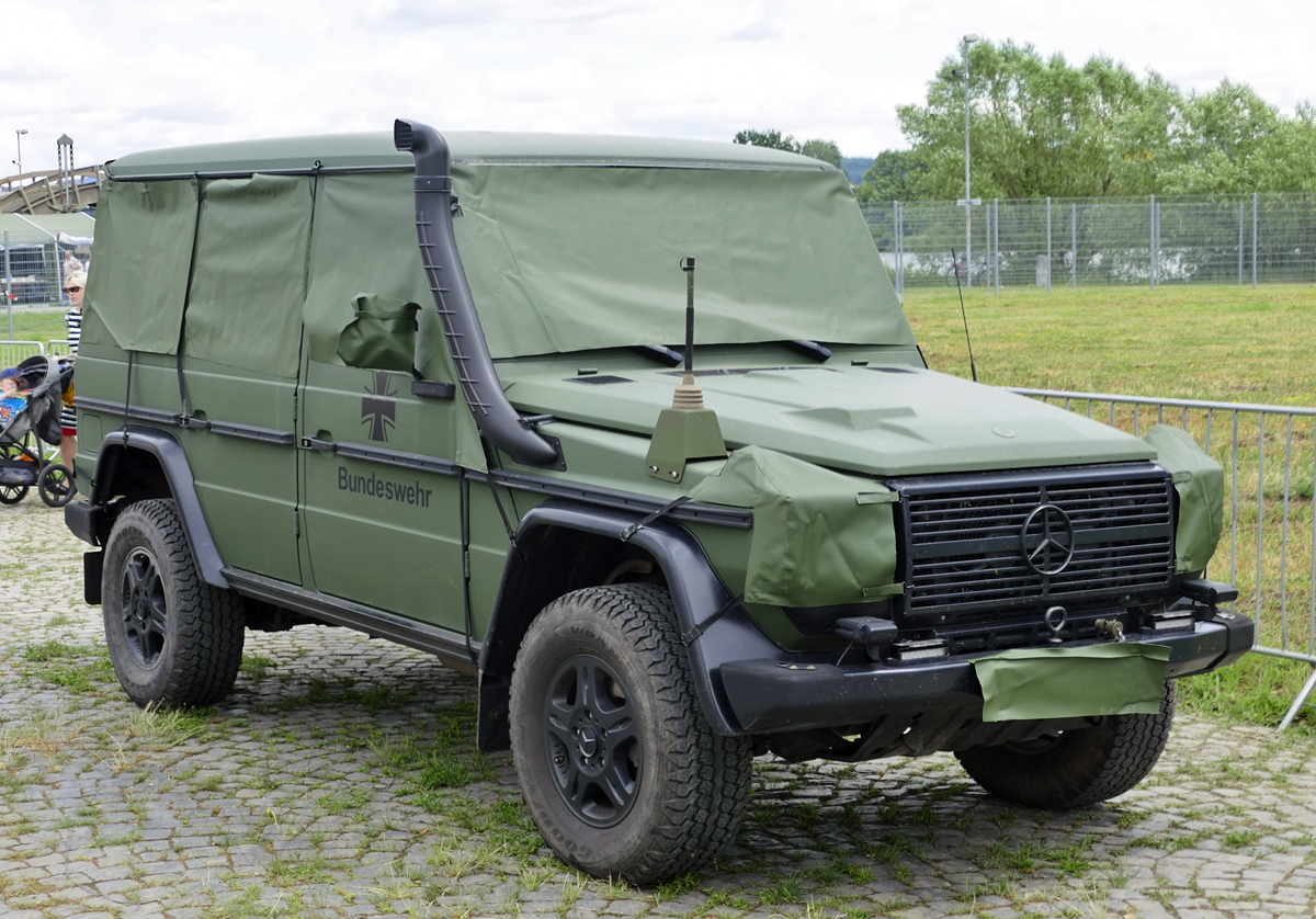 MB G 280 Wolf, 184 PS, 160 km/h beim Tag der Bundeswehr in Koblenz - 15.06.2019