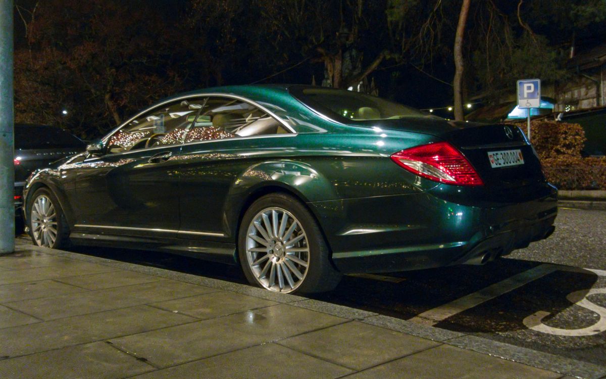 Mercedes-Benz CL-Klasse, Rückansicht. Foto: 04.03.2016