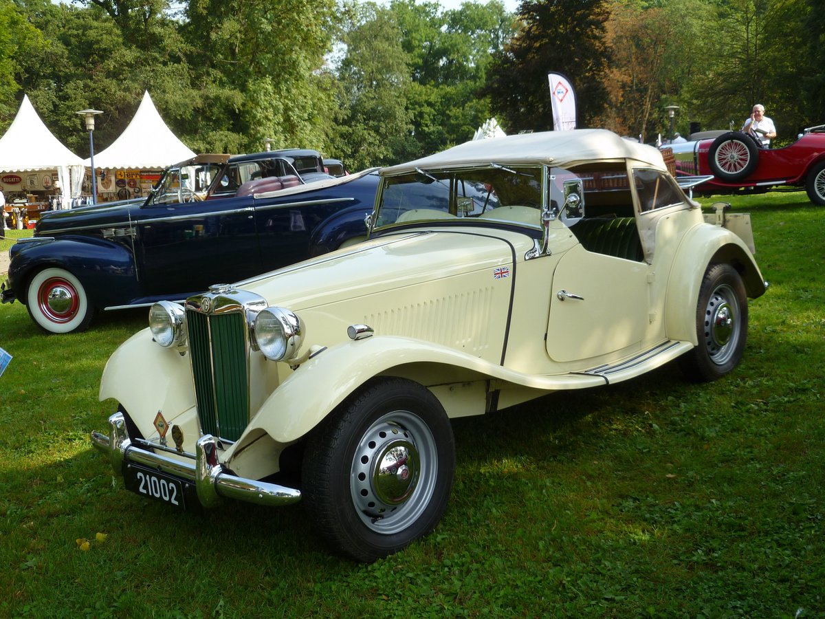 MG TD bei den Luxembourg Classic Days 2017 in Mondorf