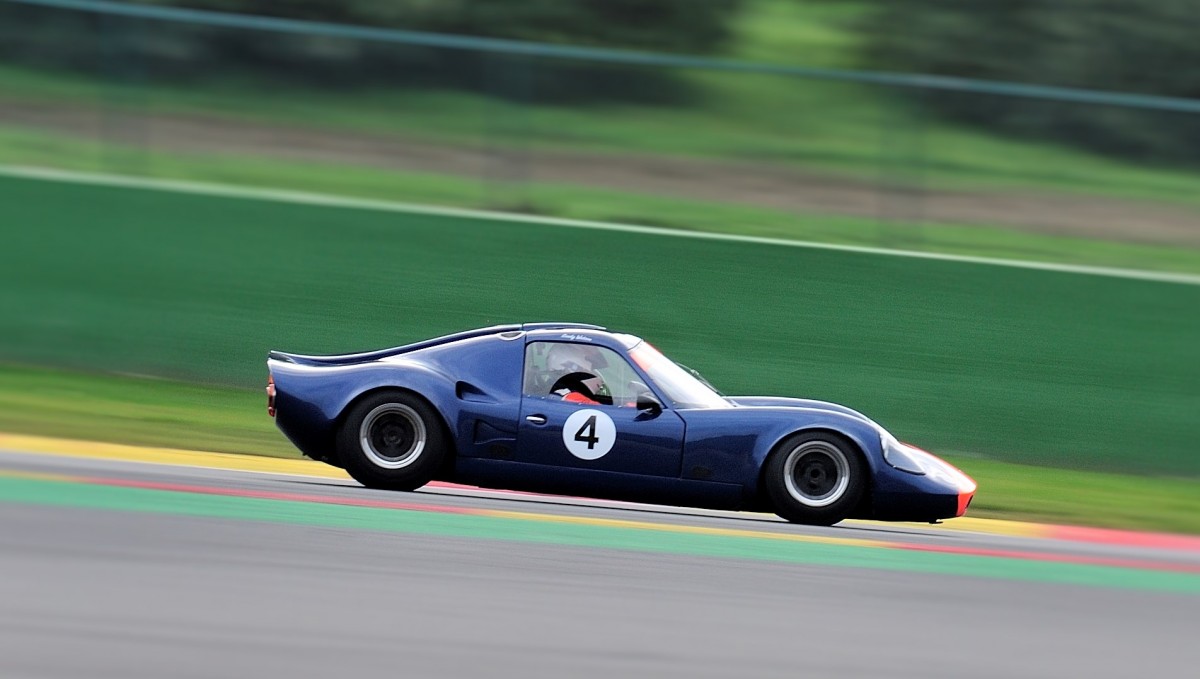 Mitzieher CHEVRON B8, Bj.1968, Historic Sports Car Club Rennen 1, am 20.Sep.2014 in Spa Francorchamps.