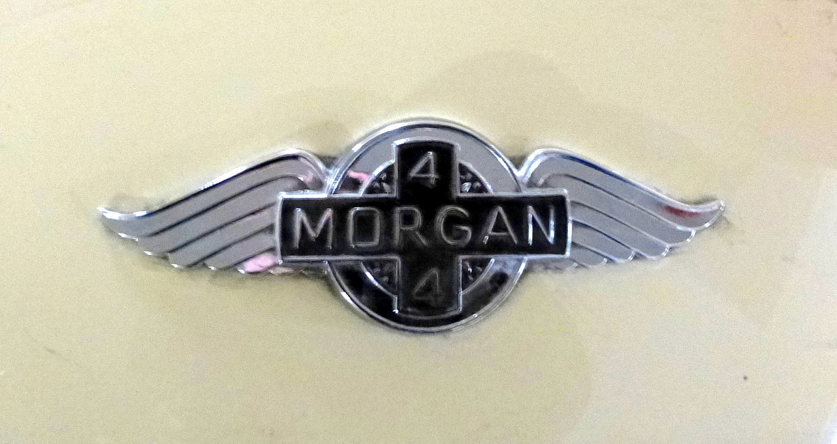 Morgan, Logo des britischen Autobauers, 1909 gegrndet, Feb.2014