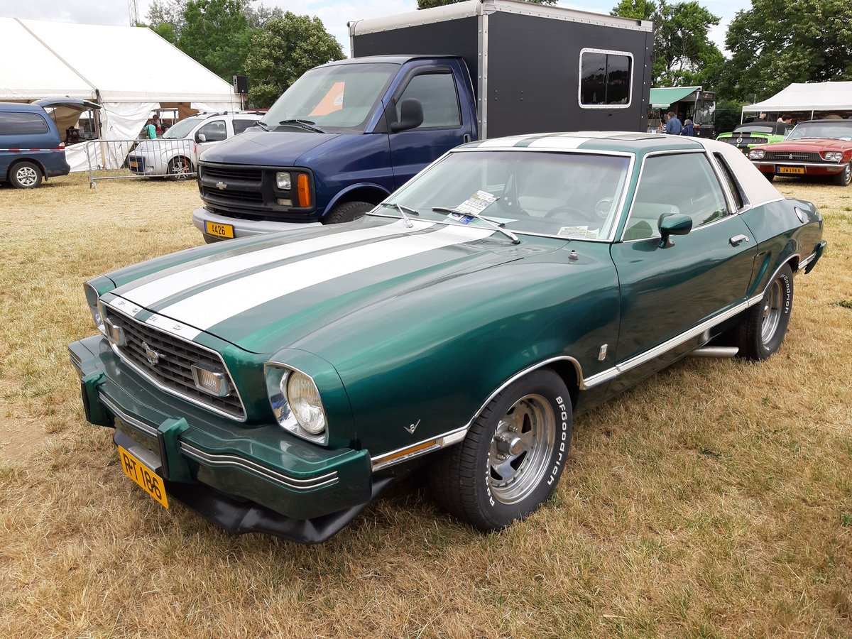 Mustang II auf dem US-Car-Treffen in Stadtbredimus (Lux.) am 07.07.2019