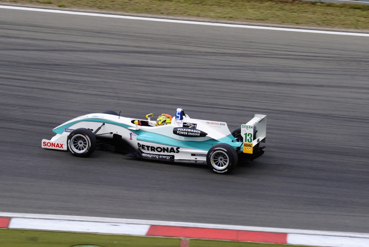 Nabil Jeffri(MAS,)Eurointernational,Dallara F311 VW Power 
beim ATS Formel 3 Cup am 4.8.2013, Nrburgring