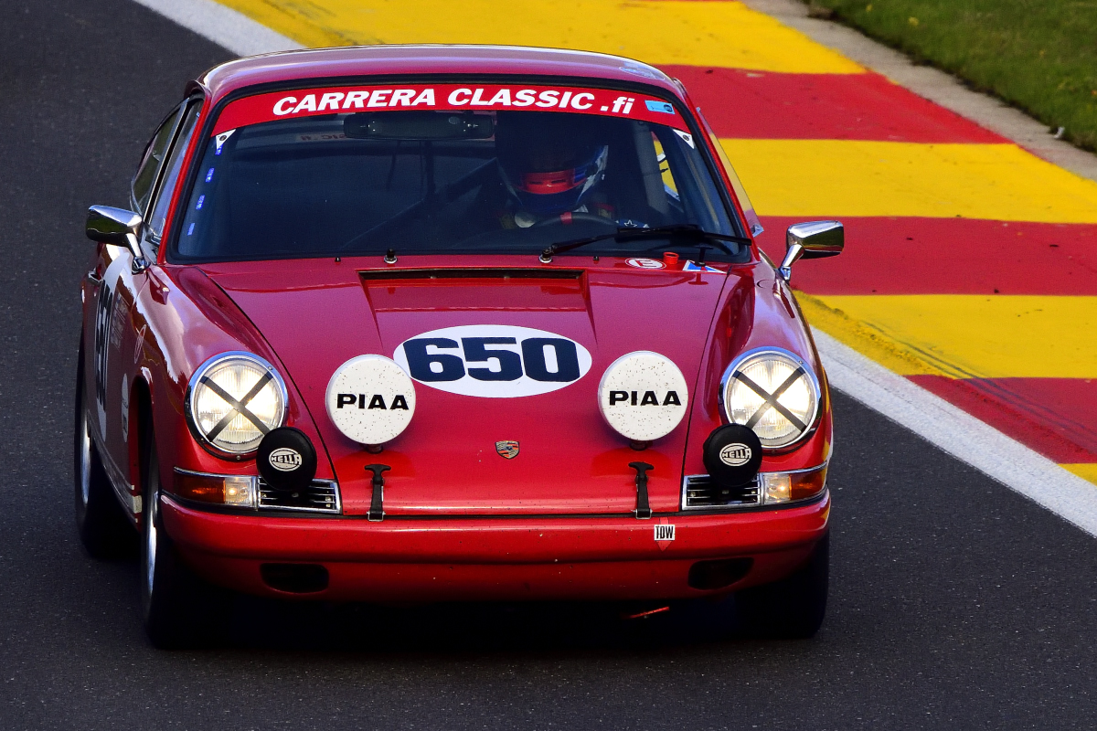 Nr.:650, PORSCHE 911 Bj. 1965, ccm 1991, Fahrer: ITAVUORI Jussi (FI), VIRTANEN Risto (FI) & PALTTALA Markus (FI), Spa Six Hours Endurance am 1.10.20