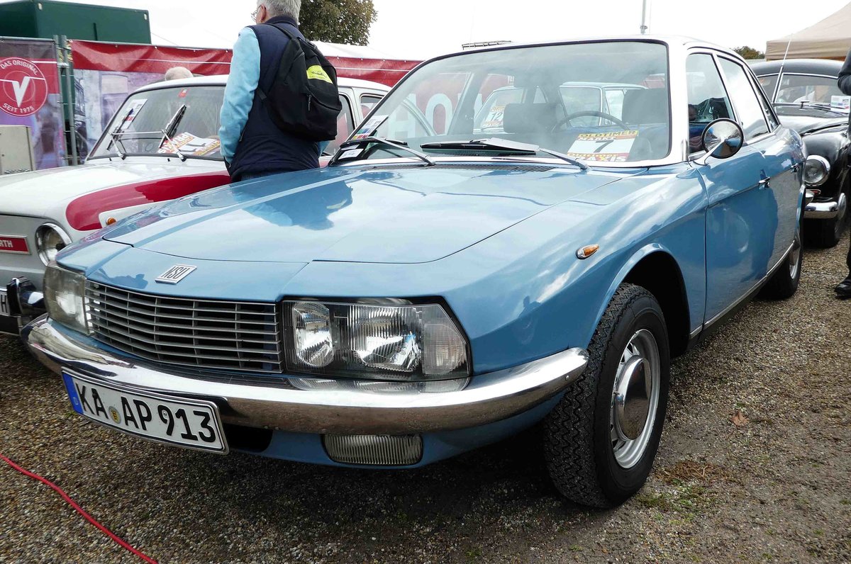 =NSU RO 80 steht auf dem Ausstellungsgelände der Veterama, 10-2017