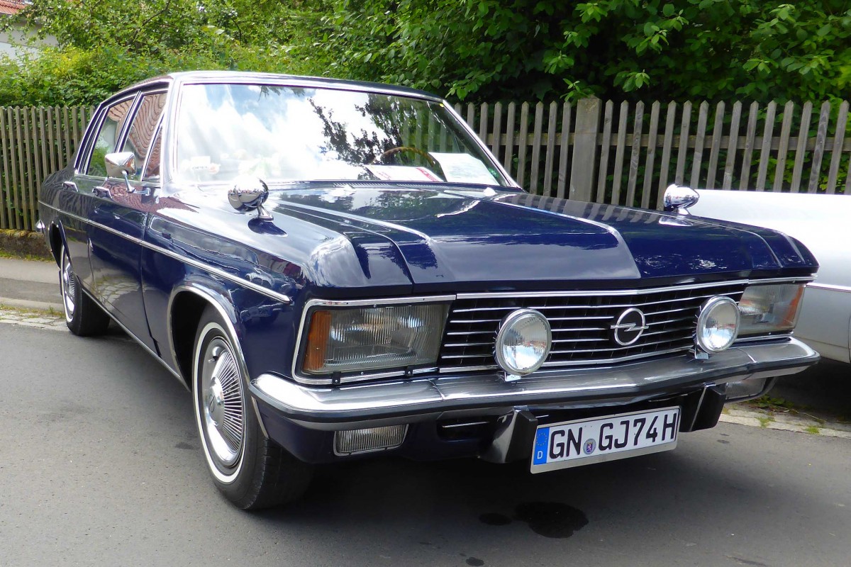 Opel Admiral B, Bj. 1974, gesehen bei den Fladungen Classics 2014