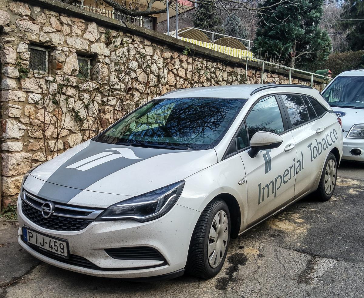 Opel Astra K Wagon. Foto: Januar, 2020.
