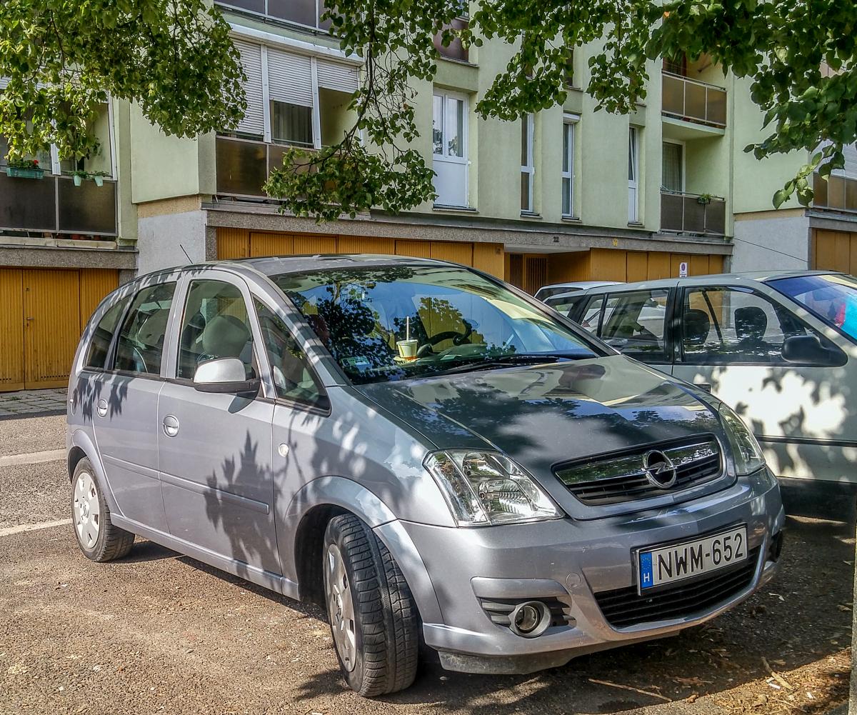 Opel Meriva. Foto: Pecs (HU), 07.2019.
