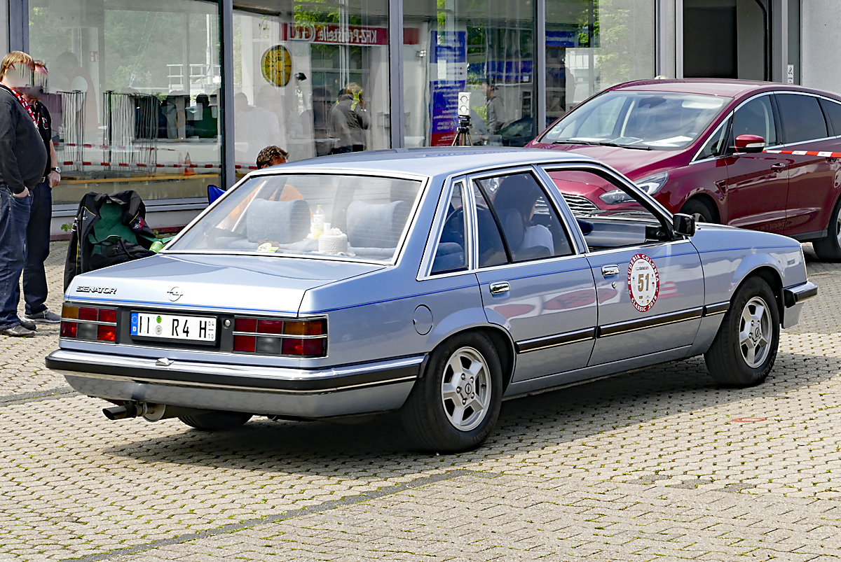 Opel Senator bei der 15. SCC in Bad Münstereifel - 19.05.2018
