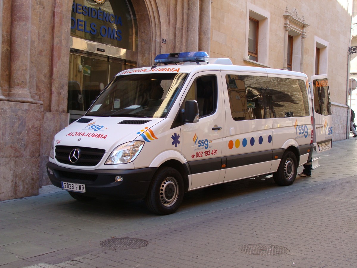 Palma de Mallorca: MB-Sprinter II (W906) als RTW (05.02.2008)